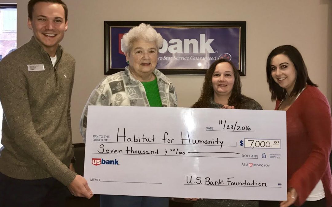 Thank you U.S. Bank Foundation!
